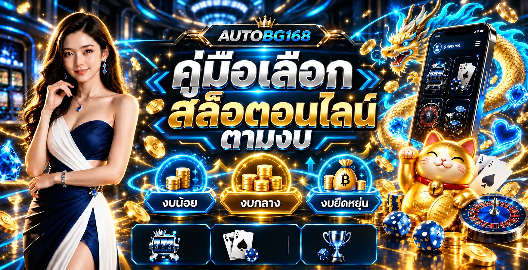 AUTOBG168 คู่มือเลือกสล็อตออนไลน์ตามงบ